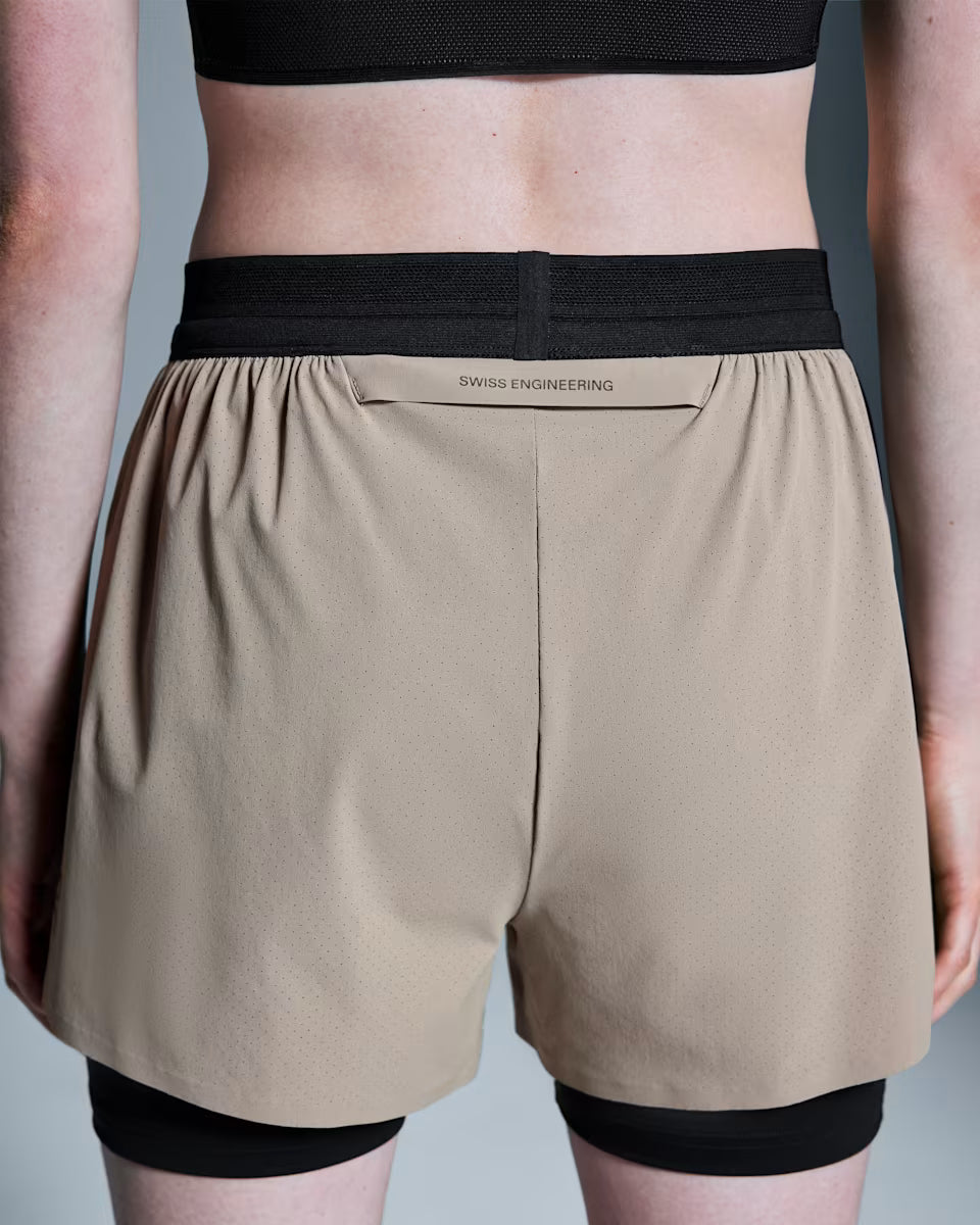 3" Shorts Performance 2/1 Black - On Runnig
