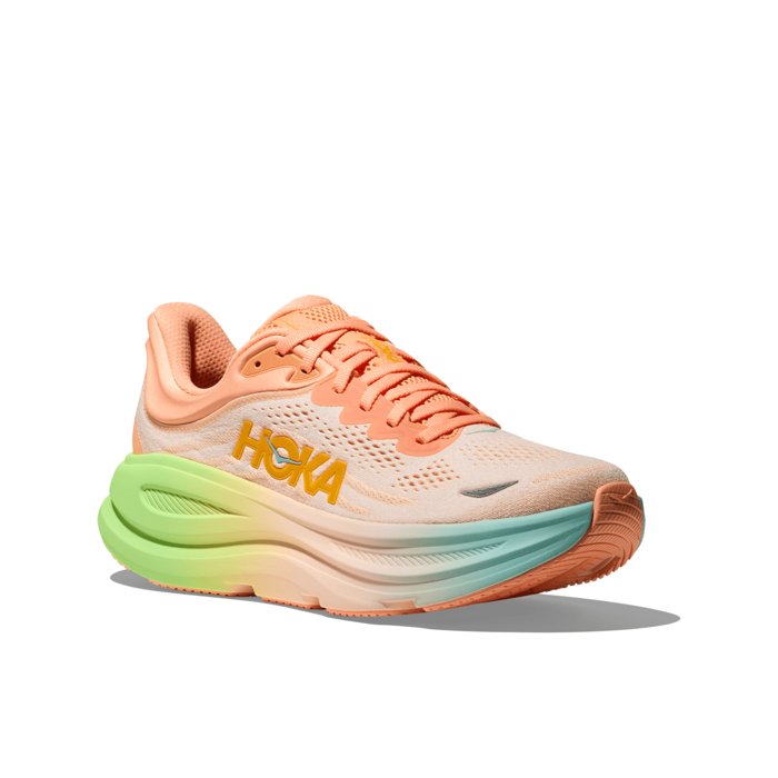 Hoka Bondi 9 Frost/Pale Tangerine