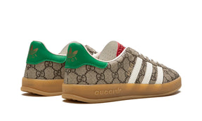 Gucci x adidas Gazelle "GG Monogram - Beige"