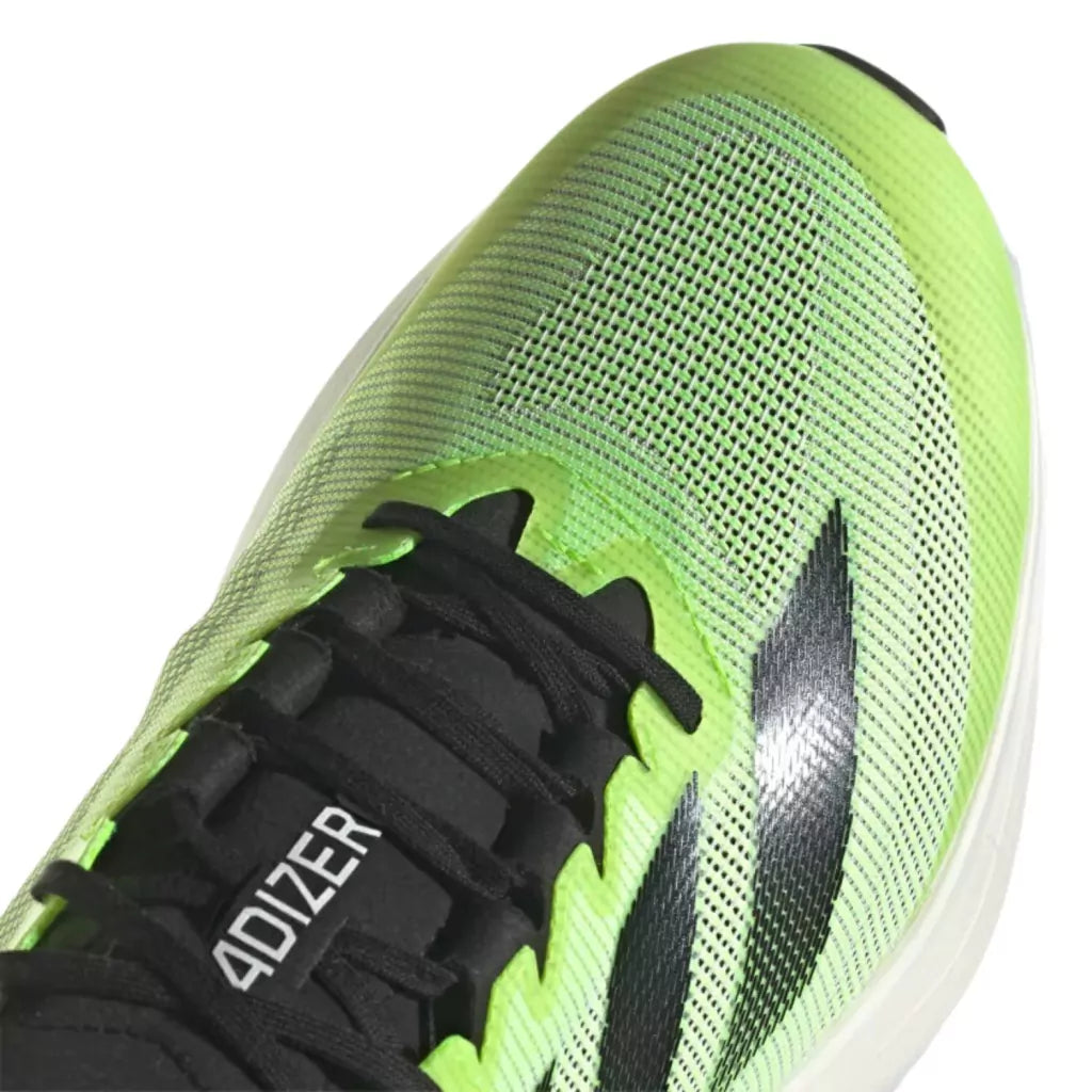 Adizero Boston 12 - White / Core Black / Lucid Lemon