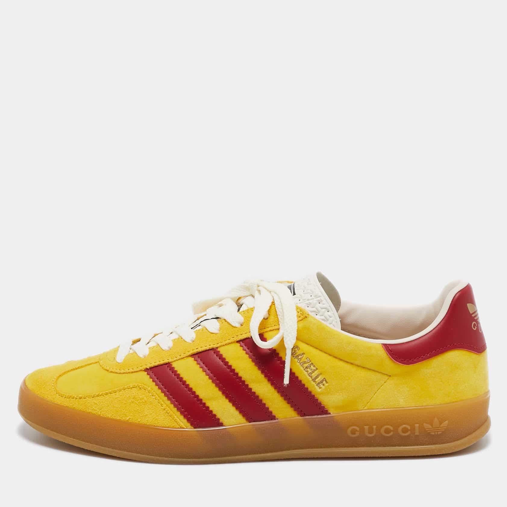 Adidas x Gucci Gazelle Yellow