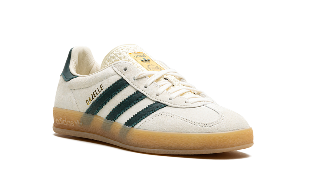 AdidasGazelle Indoor "Cream White Green Gum"