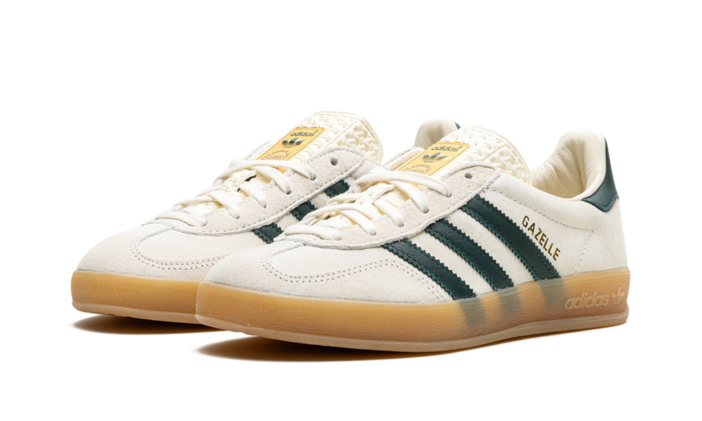 AdidasGazelle Indoor "Cream White Green Gum"