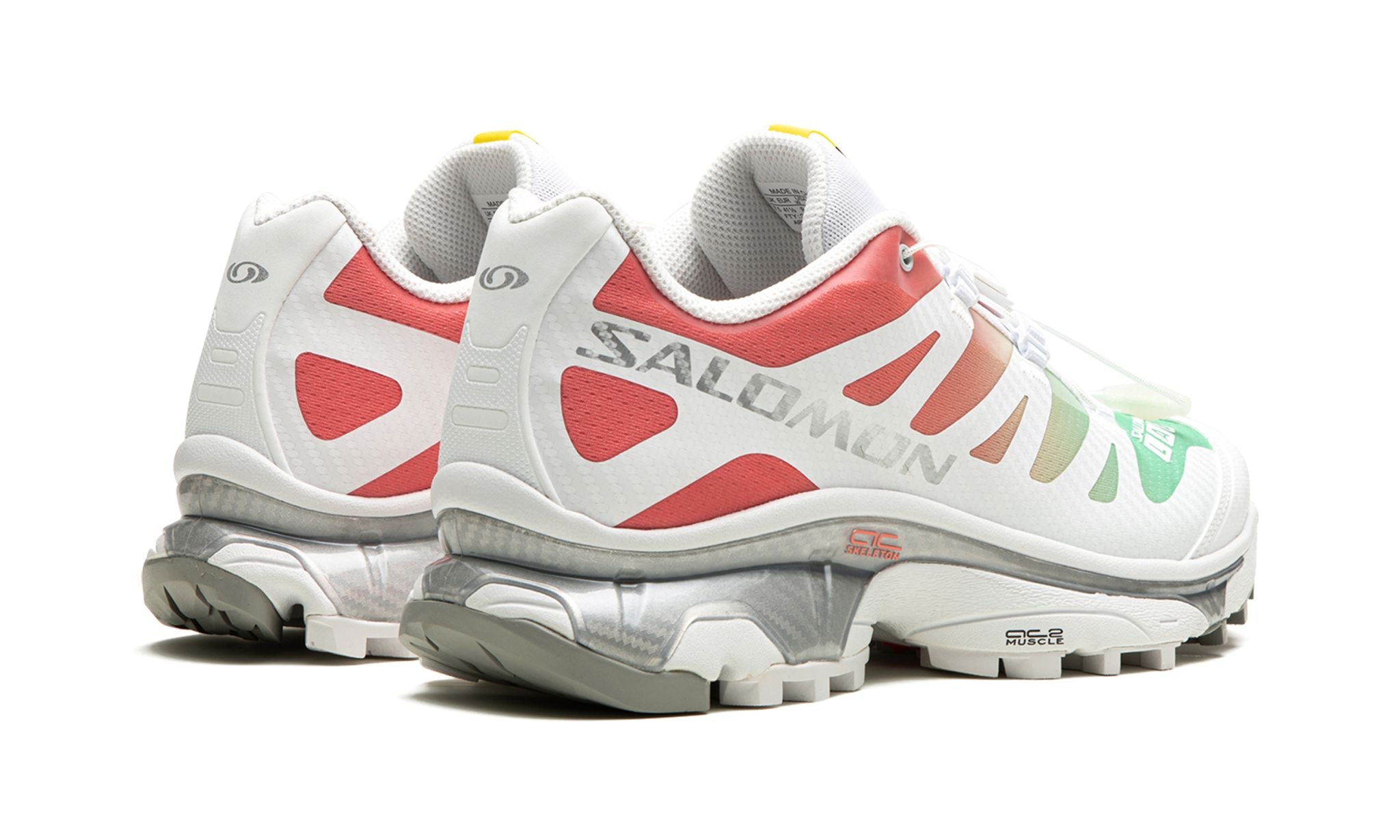 SALOMON XT-4 OG SHOES "Green Ash Coral"