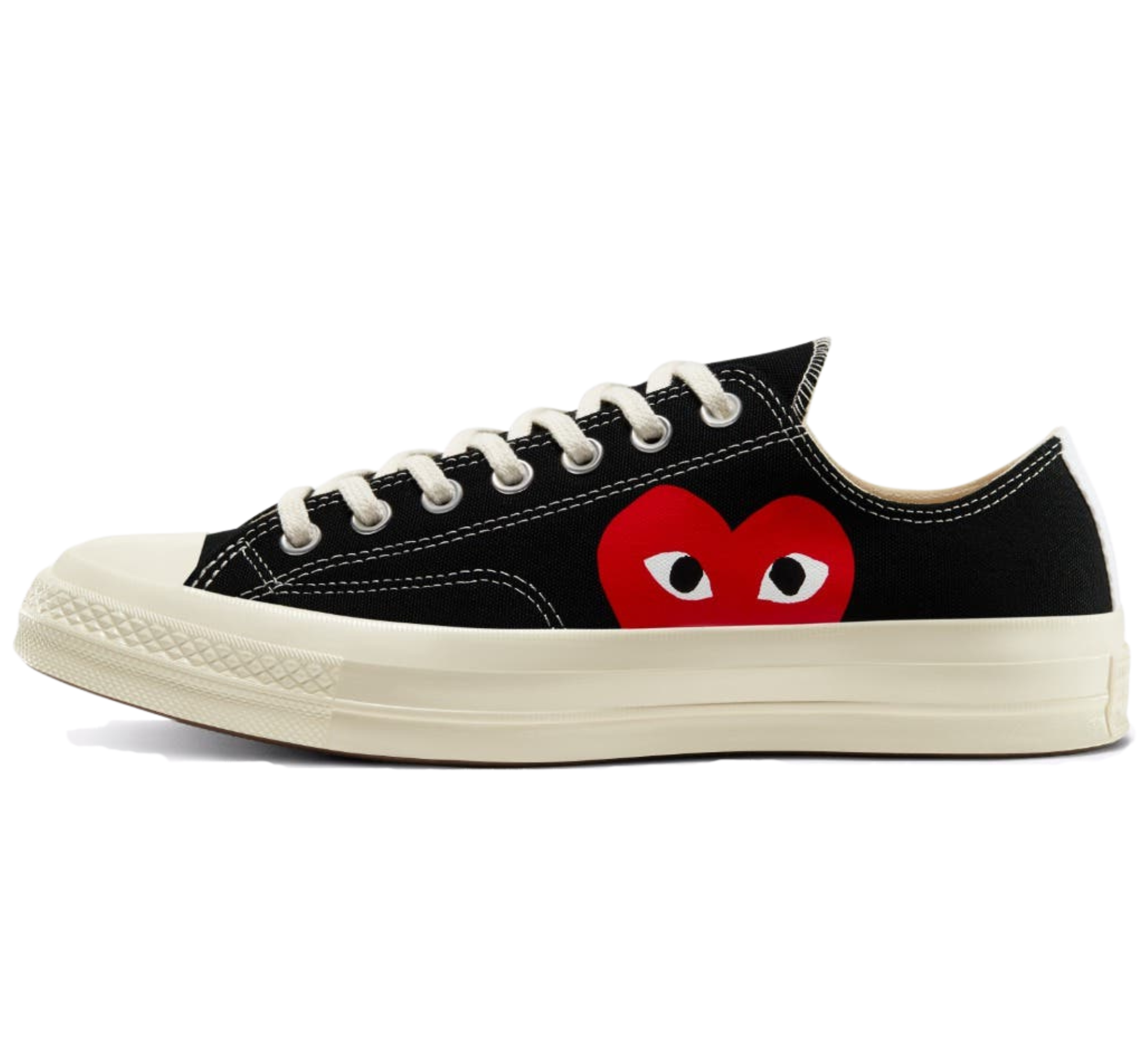 Comme des Garçons PLAY x Converse Chuck 70 Low Black