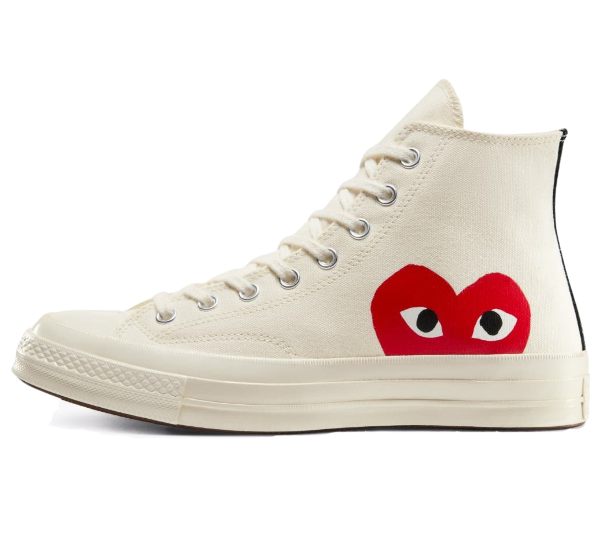 Comme des Garçons PLAY x Converse Chuck 70 White
