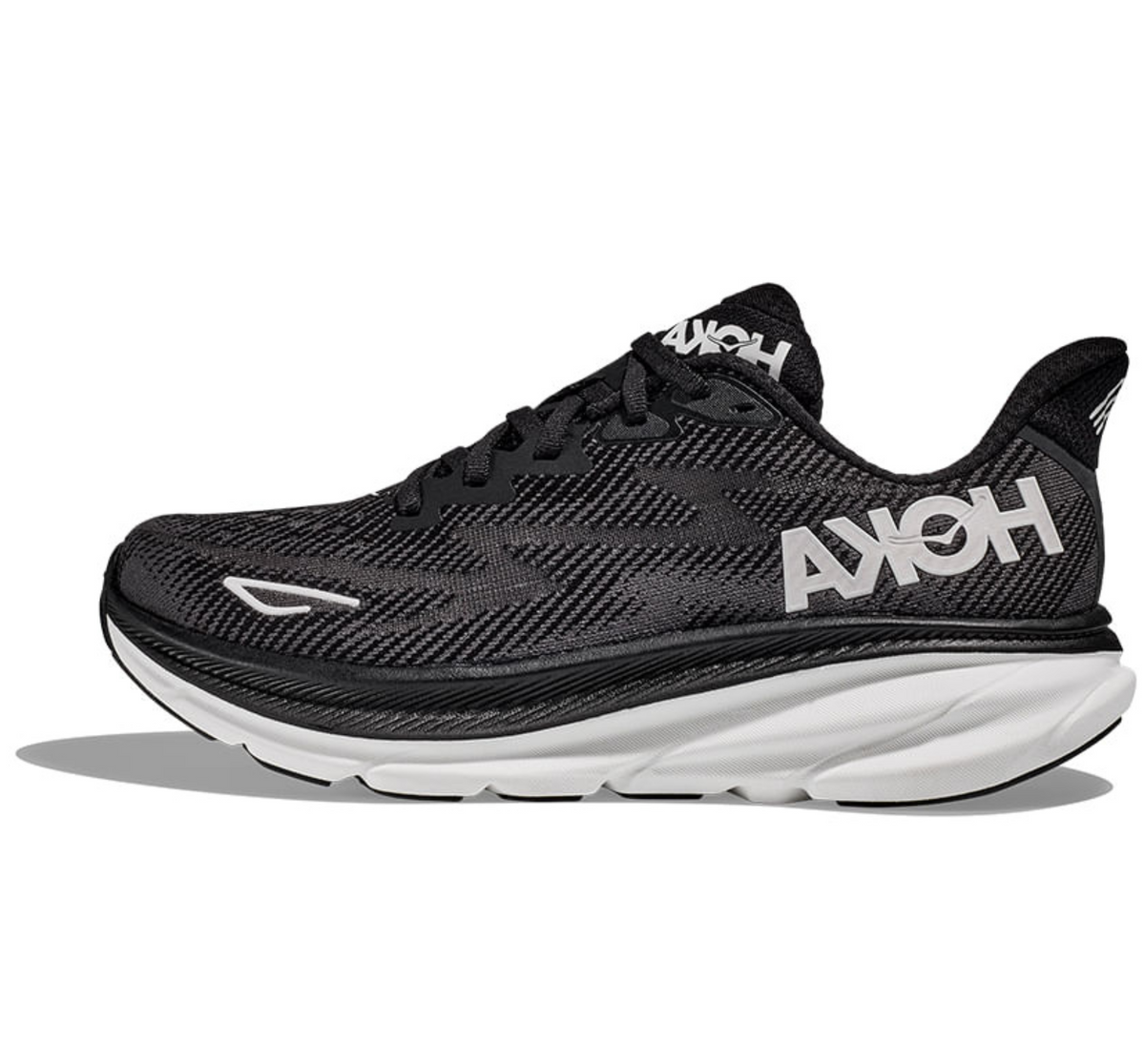 Hoka Clifton 9 - Black White
