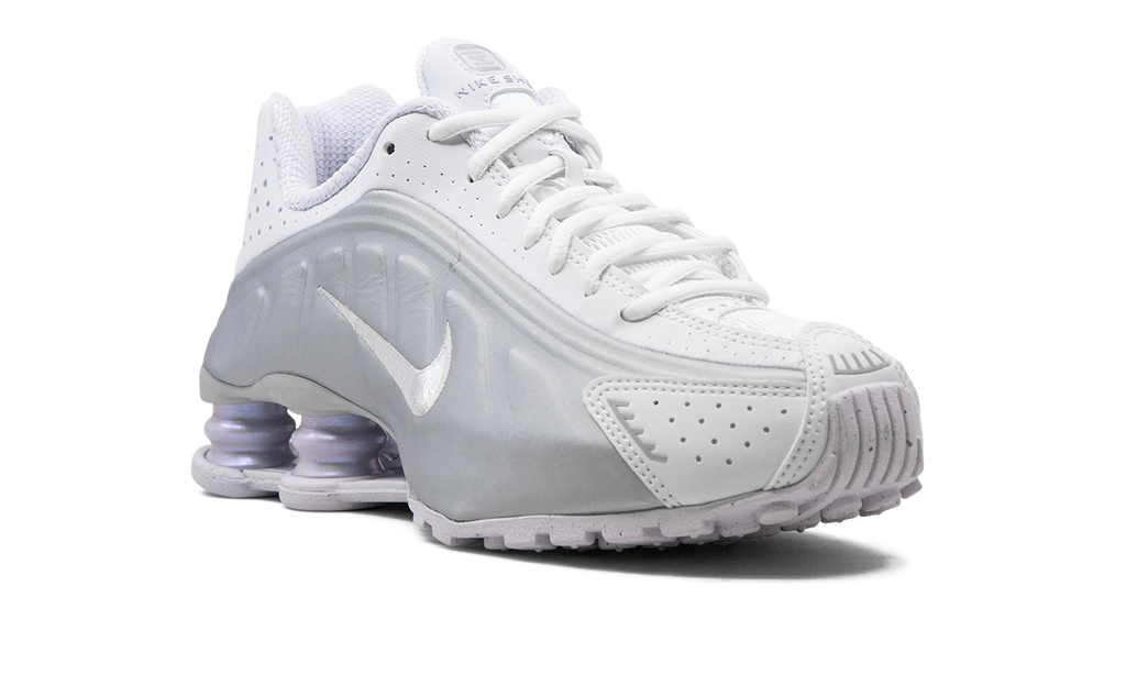 Shox R4 WMNS "White Metallic Platinum"
